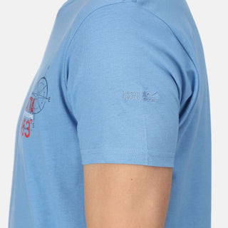 Men's Cline VII Graphic T-Shirt Lake Blue