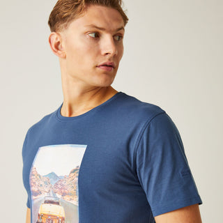Men's Cline VII Graphic T-Shirt Dark Denim