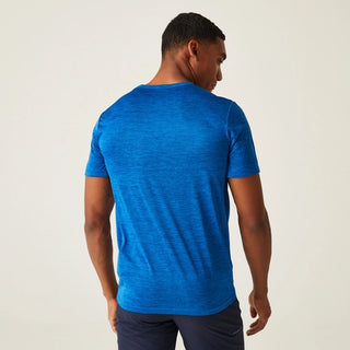 Men's Fingal VIII Graphic Print T-Shirt Oxford Blue Marl