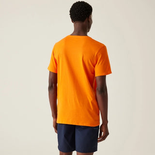 Men's Breezed IV Graphic Print T-Shirt Persimmon