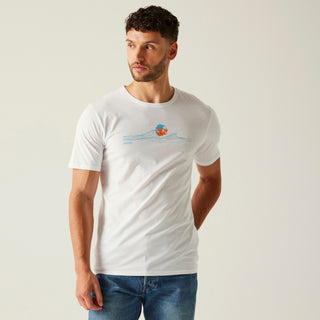 Men's Cline IX T-Shirt | White Sea Wave