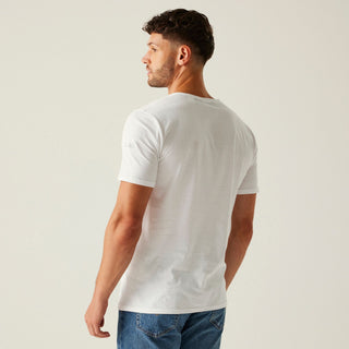 Men's Cline IX T-Shirt | White Sea Wave