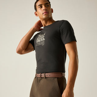 Cline IX T-Shirt | Black Explore Forest
