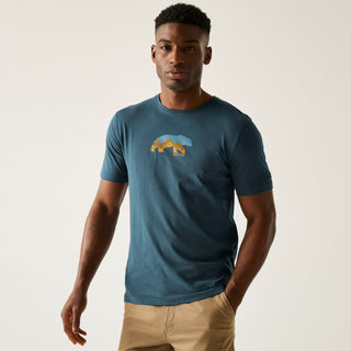 Men's Cline IX T-Shirt | Moonlight Denim Bear