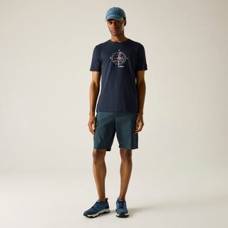 Men's Cline IX T-Shirt | Navy Compass