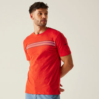 Men's Ravia T-Shirt | Poppy Red