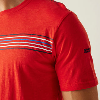 Men's Ravia T-Shirt | Poppy Red