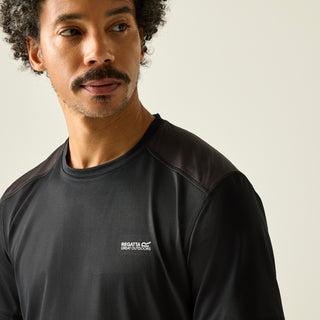 Men's Virda T-Shirt | Ash Black