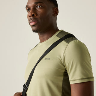 Men's Virda T-Shirt | Light Sage Dark Khaki