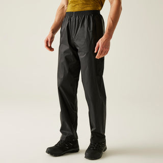 Men's Pack-It Waterproof Overtrousers | Black