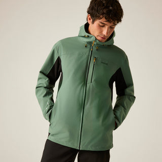 Birchdale II Waterproof Jacket | Dark Forest Green Black