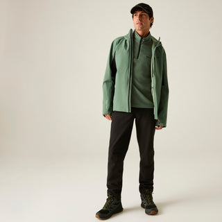Birchdale II Waterproof Jacket | Dark Forest Green Black