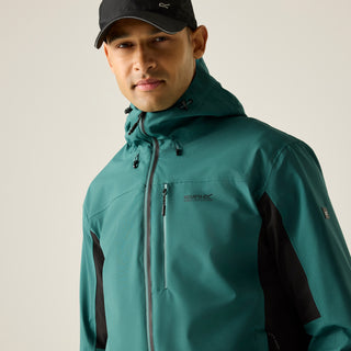 Men's Birchdale II Waterproof Jacket | Mediterranea Green Black