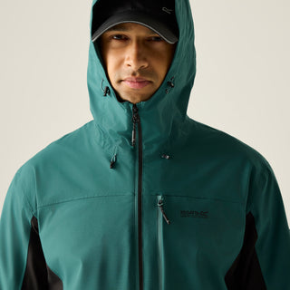 Men's Birchdale II Waterproof Jacket | Mediterranea Green Black