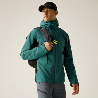 Men's Birchdale II Waterproof Jacket | Mediterranea Green Black