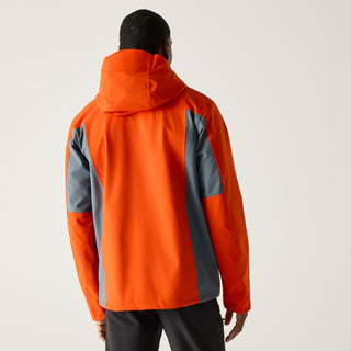 Men's Birchdale II Waterproof Jacket | Rusty Orange Dark Storm