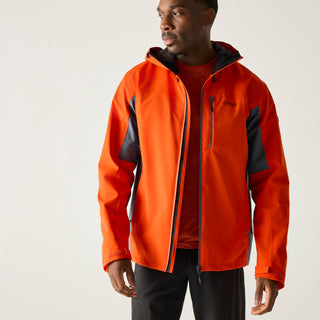 Men's Birchdale II Waterproof Jacket | Rusty Orange Dark Storm
