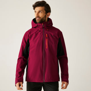 Men's Birchdale II Waterproof Jacket | Dark Maroon Black