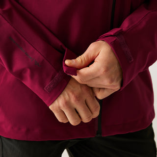 Men's Birchdale II Waterproof Jacket | Dark Maroon Black