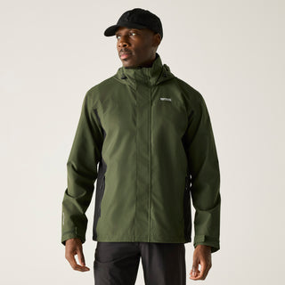 Men's Matt II Waterproof Jacket | Dark Khaki Black