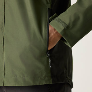 Men's Matt II Waterproof Jacket | Dark Khaki Black