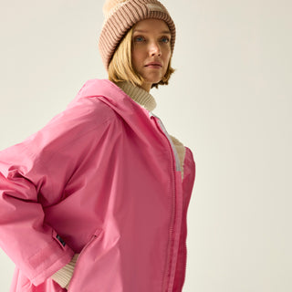 Adult's Waterproof Changing Robe | Pink Lemonade