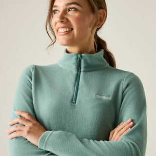 Women's Sweethart Lightweight Half-Zip Fleece | Ivy Moss