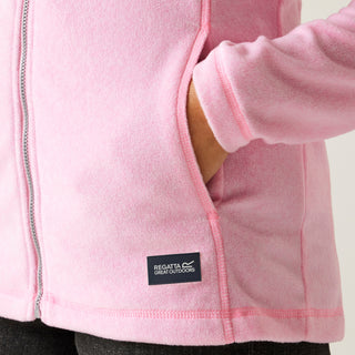 Women's Mayse Full Zip Fleece | Soft Pink Marl