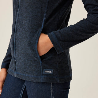 Women's Mayse Full Zip Fleece Navy Black Marl