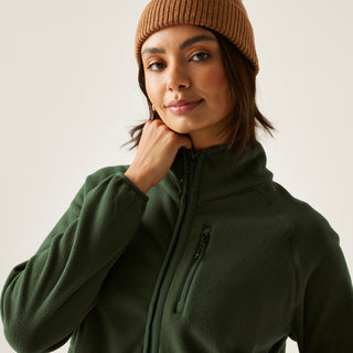 Women's Frankie Full Zip Fleece | Dark Khaki