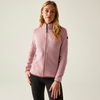 Women's Elzie Full Zip Fleece | Dusty Pink