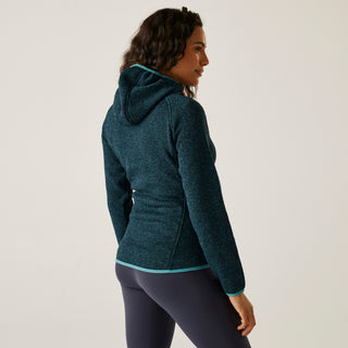 Women's Newhill Hooded Full Zip Fleece | Storm Blue