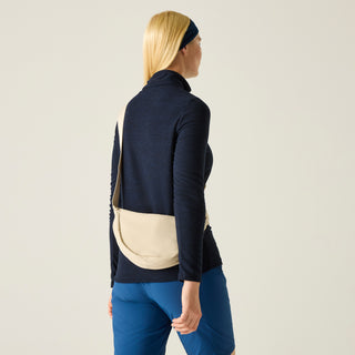 Women's Sweethart Marl Half Zip Fleece  | Navy