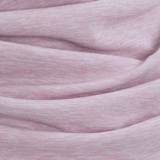 Women's Sweethart Marl Half Zip Fleece  | Powder Lilac