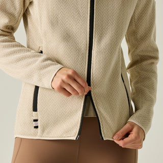 Elzie Full Zip Fleece | Light Vanilla Moonbeam