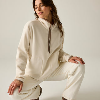 Frankie Half Zip Fleece | Light Vanilla Mocha
