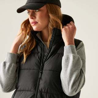 Women's Ganella Quilted Longline Gilet | Black