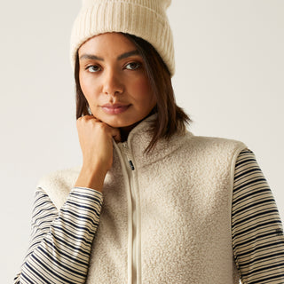 Women's Frankie Borg Gilet | Light Vanilla