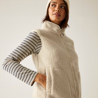 Women's Frankie Borg Gilet | Light Vanilla