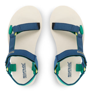 Lady Vendeavour Sandal | Blue Green