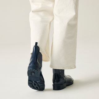 Lady Harriett II Ankle Wellies | Navy Blue