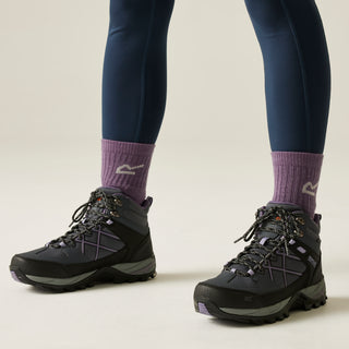 Women's Samaris III Walking Boots | Seal Grey Purple
