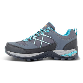 Women's Samaris III Low Walking Shoes | Seal Grey Turquoise