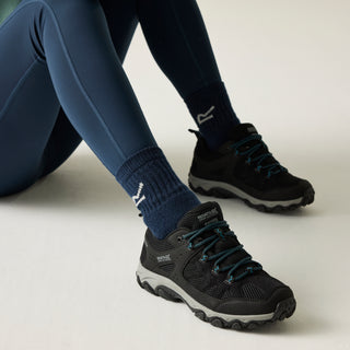 Women's Edgepoint IV Low Walking Shoes | Black Stormy Blue