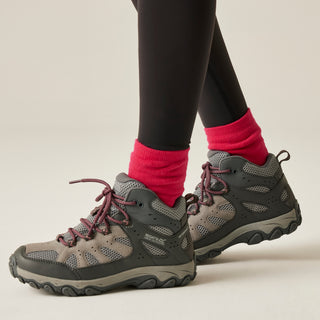 Womens Edgepoint IV Mid Walking Boots | Dark Steel Dusty Rose