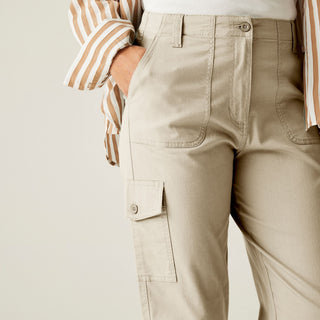 Women's Shorebella Capri Trousers | Light Vanilla