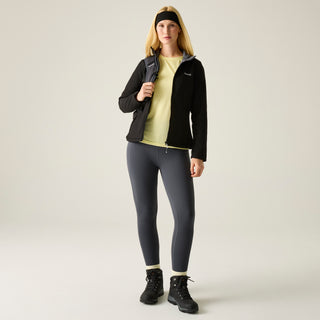 Women's Connie V Softshell Walking Jacket | Black