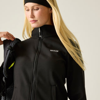 Women's Connie V Softshell Walking Jacket | Black