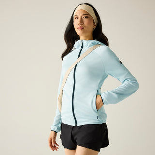 Women's Ferna Stretch Hooded Midlayer | Ocean Mist Blue