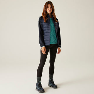 Women's Clumber V Hybrid Jacket | Navy Icy Morn
